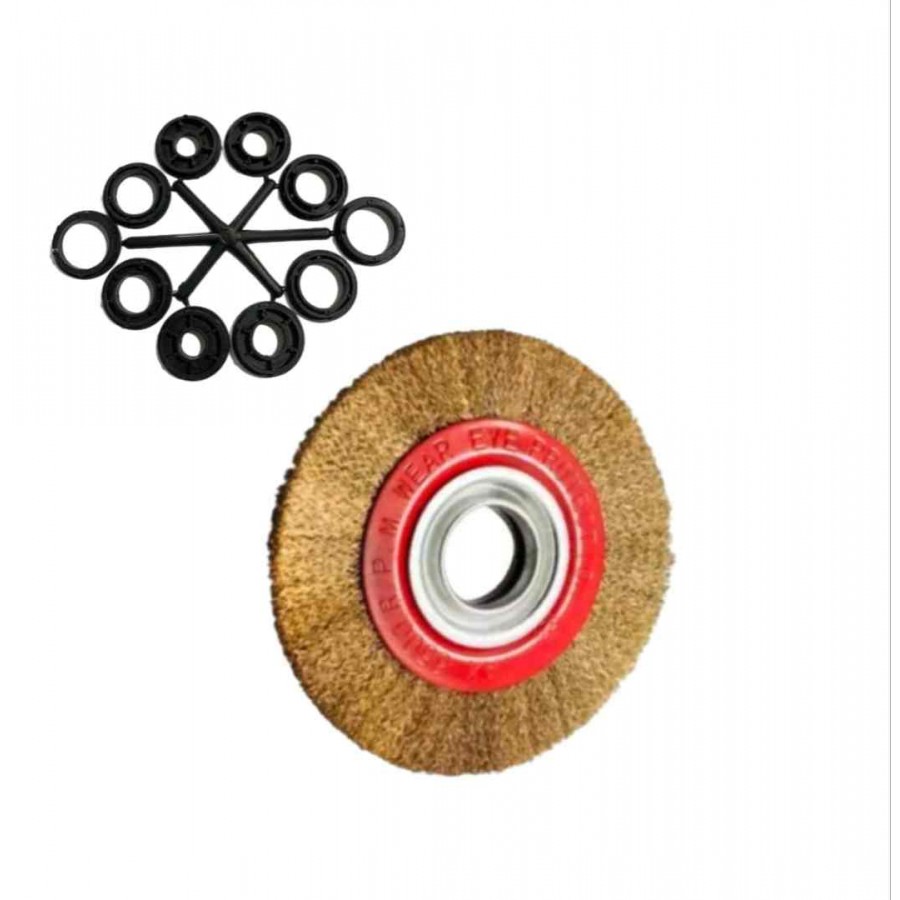 Escova de Aço para Raspador